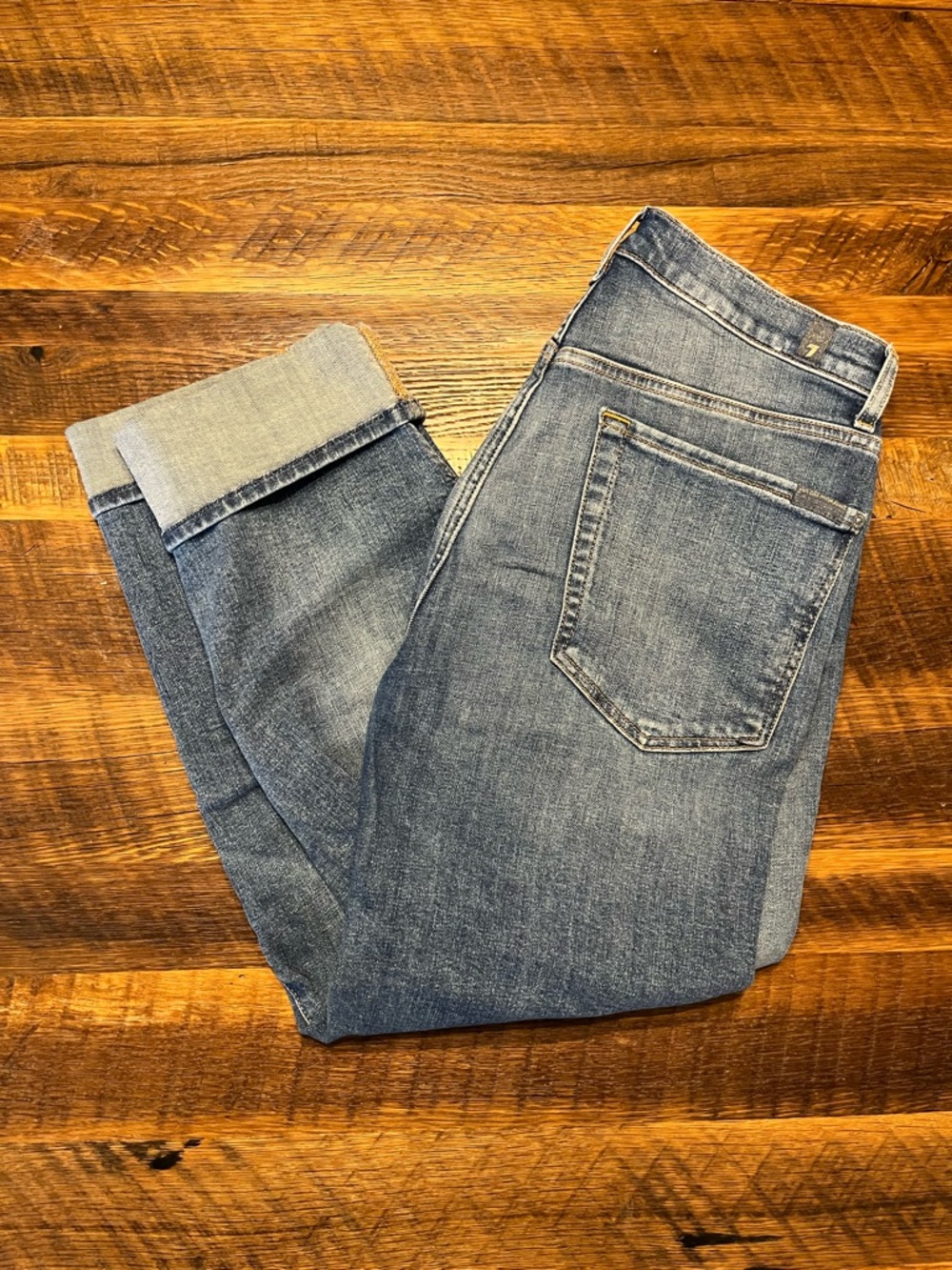 7 for All Mankind cropped jeans size 30 - Picture 8 of 8